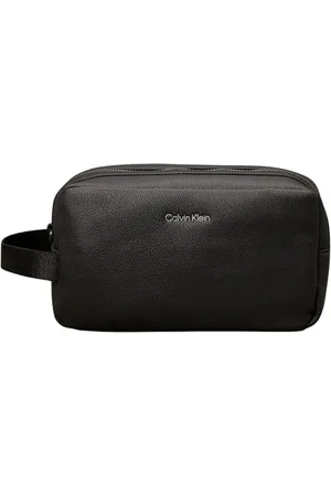 Calvin Klein Herren Kulturbeutel Warmth Washbag Kunstleder, , Einheitsgröße