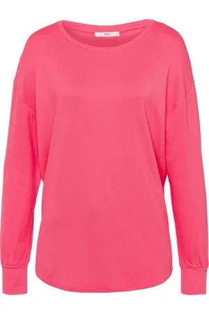 Brax Damen Style Caren Style Caren - cleanes Langarmshirt , rosa, 44