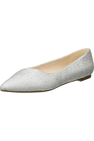 Buffalo Damen Renee Ballerinas, Silver, 37 EU