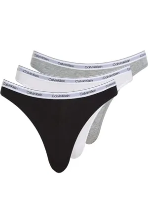 Calvin Klein Damen 3 Pack (Low-Rise) 000QD5207E Bikini Hose, , XL