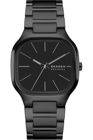 Skagen Herren Analog Quarz Uhr mit Edelstahl Armband SKW6935