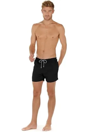 Hom Herren Sea Life Badeshorts Boardshorts, , XL