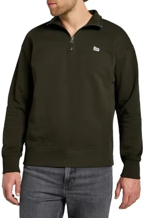Lee Herren Half Zip Sweatshirt, , M EU