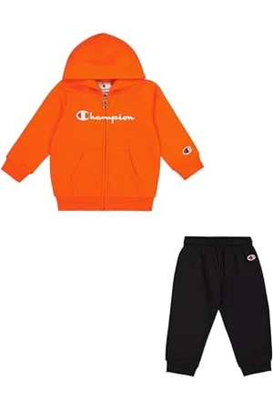 Champion Jungen Legacy Script Shop Td (306898) -Ultra-Light Powerblend Fleece Hooded Anzug, , 12 Months