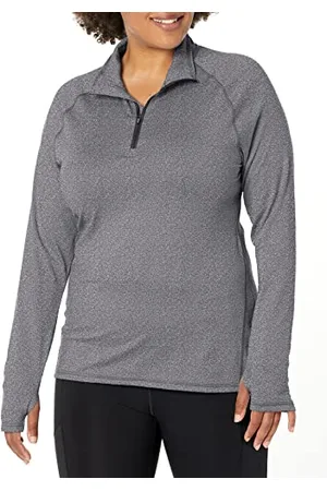 Hanes Damen Sport Performance Fleece Quarter Zip Pullover Sweatshirt, , XL
