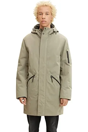 TOM TAILOR Herren Parka mit Kapuze 1032431, , S