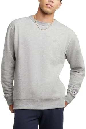 Champion Herren, Powerblend, Fleece, Crewneck for Men (Reg. Or Big & Tall) Sweatshirt, , X-Small