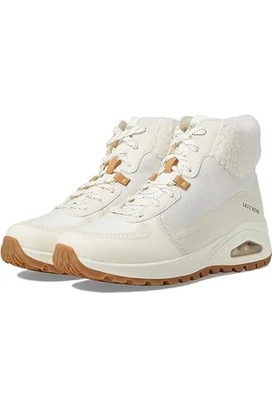 Skechers Damen Uno Rugged-Fall Mode Stiefel, Natürlich, 37.5 EU