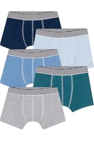 Petit Bateau Jungen A0CTD Boxer, , 8 Jahre (5er Pack)