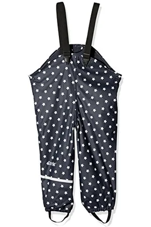 CareTec Kinder Regenlatzhose mit Fleecefutter, Dark Navy (778) 2, 80