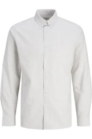 JJ Herren Jreboscar Shirt Ls Noos Hemd, , XS EU