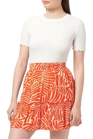 ONLY Damen Sommerrock Onlchiara Short Skirt Ptm, , M