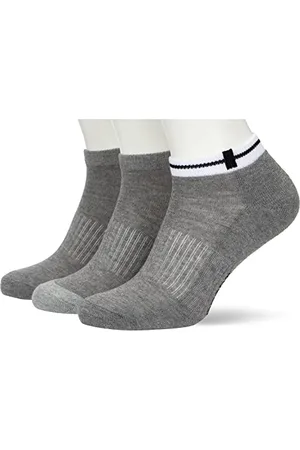 Nur Die Damen Damen Sport Sneaker 3er Pack Socken, Graumel, Einheitsgröße EU