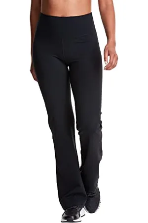 Champion Damen Flare, Soft Touch, Moisture Wicking, Flared Pants for Women (Plus Leggings, , Groß