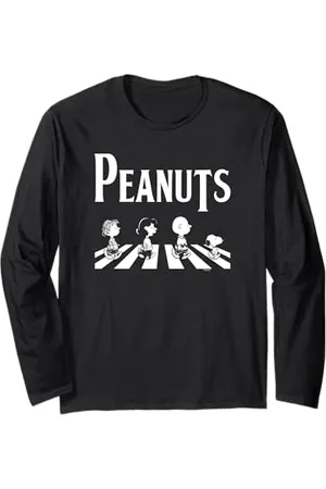 Peanuts Crossing Road Langarmshirt