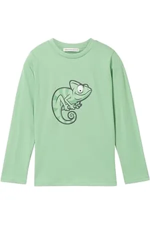 TOM TAILOR Jungen Kinder Langarmshirt mit Print, , 92/98