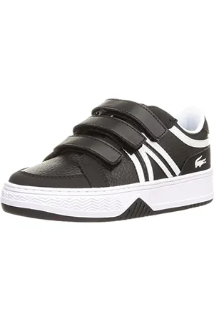 Lacoste L001 222 1 Suc Sneaker, Blk Wht, 30.5 EU