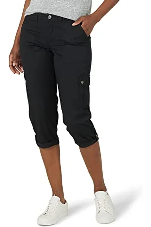 Lee Damen Ultra Lux Comfort with Flex-to-go Cargo Capri Pant Hose, , 48