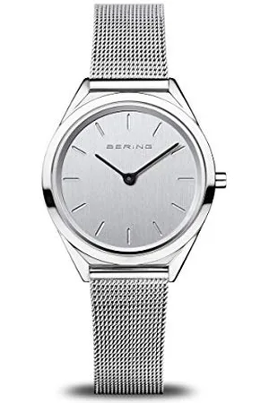 Bering Unisex Uhr Quarz Movement - Ultra Slim Collection mit Edelstahl und Saphirglas 17031-000 - 3 ATM