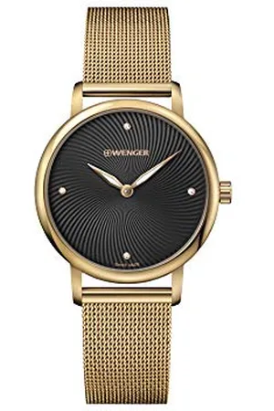 Wenger Unisex ErwachseneArmbanduhr Analog Quarz Edelstahl 01.1721.102
