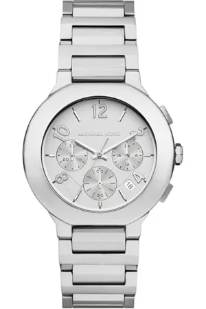Michael Kors Damen-Uhren Analog Quarz One Size Silber 32029929