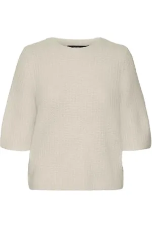 VERO MODA VMAWSOME 2/4 O-Neck Pullover Boo