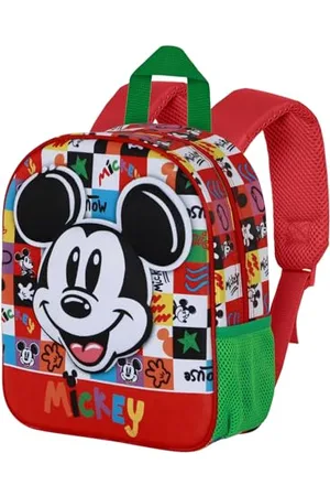 Disney Micky Maus Mood-Elite 3D Rucksack, Mehrfarbig, 25 x 30 cm, Kapazität 7 L