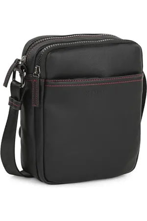 Jaslen Umhängetasche Herren Klein mit verstellbarem riemen - Herren Umhängetasche Klein hergestellt aus hochwertigen Materialien - Dauerhaft Kleine Umhängetasche Herren - Herrentasche Zum U