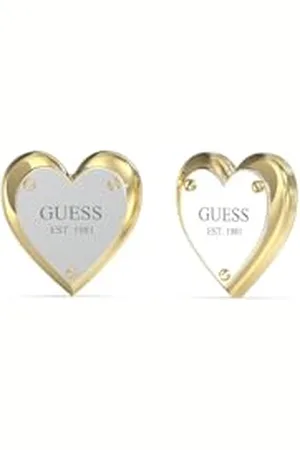 Guess JUBE04209JWYGRHT-U Damen-Ohrringe aus Edelstahl, Legierter Stahl, Emaille