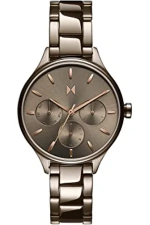 MVMT Multi Zifferblatt Quarz Uhr für Damen mit Hell-Graues Edelstahlarmband - 28000240-D