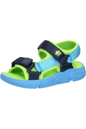 LICO Aydin V Sandalen, Blau/Marine/Lemon, 33 EU