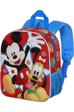 Disney Micky Maus Star-Elite 3D Rucksack, Mehrfarbig, 25 x 30 cm, Kapazität 7 L