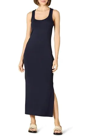 Amazon Damen Superweich Frottee Racerback-Maxikleid (Früher Daily Ritual), , XL