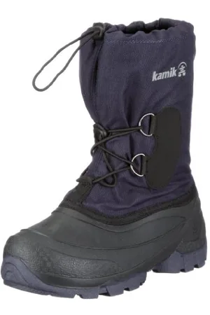 Kamik Southpole2 NK4859 Unisex - Kinder Stiefel, EU 36 blau (Navy)