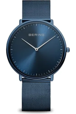 Bering Unisex Uhr Quarz Movement - Ultra Slim Collection mit Edelstahl und Saphirglas 15739-397