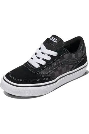 Vans Unisex Kinder Brooklyn Ls Sneaker, Checkerboard Black/Asphalt