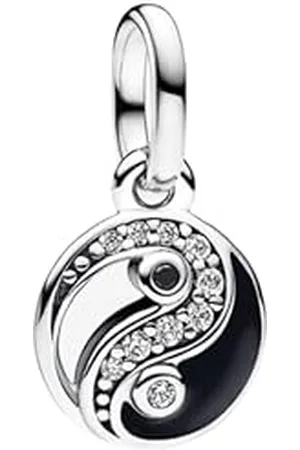 PANDORA ME Yin & Yang Charm-Anhänger aus Sterling Silber, Kompatibel ME und Moments, 793454C01