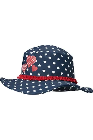 Playshoes Mädchen Uv-Schutz Sonnenhut Bademütze Kopfbedeckung, , 53 EU