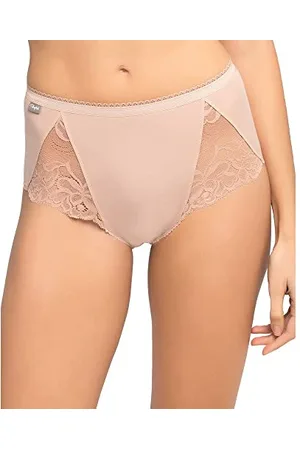 Playtex Damen Cherish Cotton & Lace Midi X2 Hipster, , (Herstellergröße: XXX-Large)