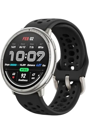 AMAZFIT Active 2 Smart Watch 44mm, AI, Sprachsteuerung, GPS und kostenloses Kartenmaterial, 10 Tage Akku, Fitness Tracker mit 160plus Sportmodi, 5 ATM wasserdicht für Android und iPhone