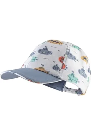 Sterntaler Basecap U-Boote - Jungen Schirmmütze aus Flammgarn Jersey mit Druck - Sommer Baseball Cap elastisch mit Gummizug - Sportive Baby und Kinder Schirmkappe, UV-Schutz 50+, , Größe 55