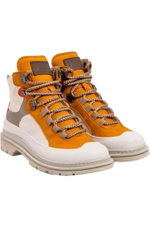 Art Unisex 1896 Birmingham Mode-Stiefel, Weiß, Senf, 45 EU