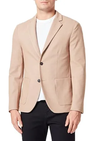 Benetton Herren Giacca 2JOBUW00N Anzugjacke, , 48