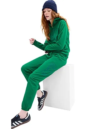 GAP Damen Oversized Logo Fleece Jogger Sweatpants Trainingshose, , M