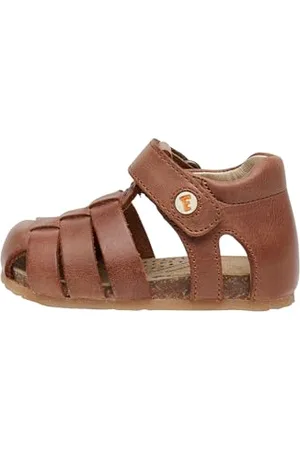 Falcotto ALBY-Halboffener Lederschuh-Braun braun 25