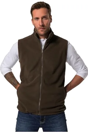 JP 1880 Herren große Größen Übergrößen Menswear L-8XL Fleeceweste, Outdoor, Stehkragen, bis 8 XL XL 723305110-XL