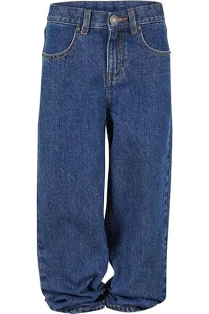 Urban classics Jungen Jeans Boys 90´s Jeans, Jeans für Jungen im Retro-Style der 90er, Loose Fit, Low-Rise-Schnitt, erhältlich , 134/140