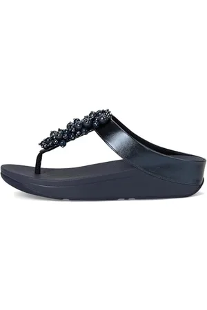 FitFlop Damen Fino Bauble-Bead Toe-Post Sandale, , 39 EU