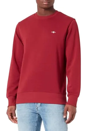 GANT Herren REG Shield C-Neck Sweat Sweatshirt, , S