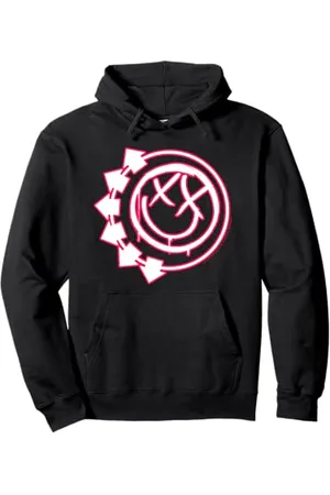 Blink Blink 182 Six Arrow Smile Rock Punk Band Musik Logo Pullover Hoodie